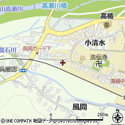 山形県山形市中里4602-1周辺の地図