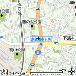 東京ゼミ周辺の地図