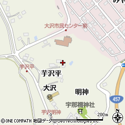 宮城県仙台市青葉区芋沢平15周辺の地図