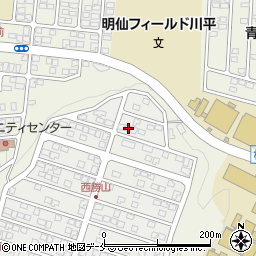 宮城県仙台市青葉区西勝山39-24周辺の地図