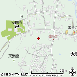 山形県東村山郡山辺町大寺552-4周辺の地図