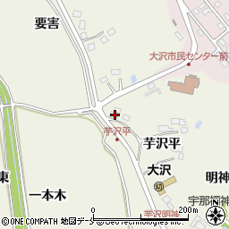 宮城県仙台市青葉区芋沢要害27周辺の地図