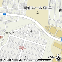 宮城県仙台市青葉区西勝山39-7周辺の地図