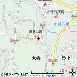 山形県東村山郡山辺町大寺403周辺の地図