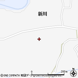 宮城県仙台市青葉区新川北野尻13周辺の地図