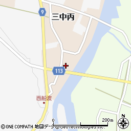 山形県西村山郡朝日町三中丙54周辺の地図