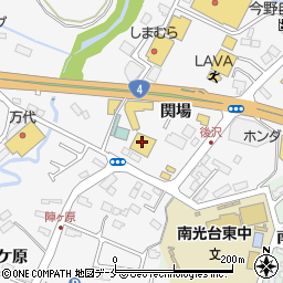 ブックオフ仙台松森店周辺の地図