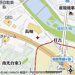 宮城県仙台市泉区松森住吉4周辺の地図