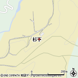 山形県東村山郡山辺町杉下152-2周辺の地図