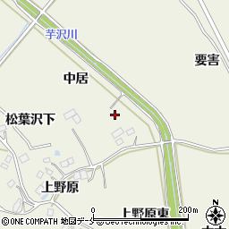 宮城県仙台市青葉区芋沢中居周辺の地図