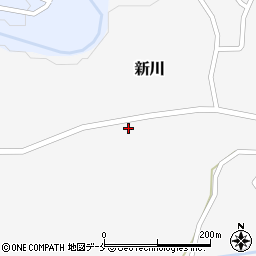 宮城県仙台市青葉区新川北野尻32周辺の地図