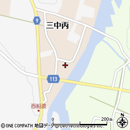 山形県西村山郡朝日町三中丙5周辺の地図