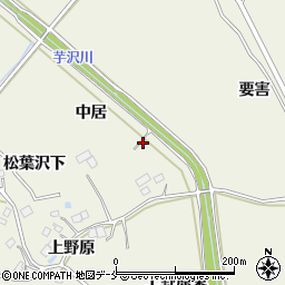 宮城県仙台市青葉区芋沢中居36周辺の地図