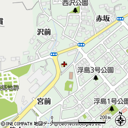セブンイレブン多賀城浮島店周辺の地図