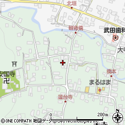 山形県東村山郡山辺町大寺448周辺の地図