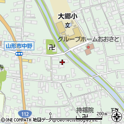 山形県山形市中野267周辺の地図