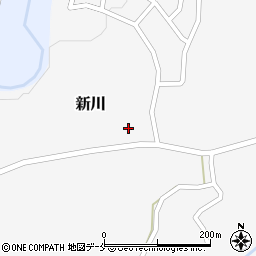 宮城県仙台市青葉区新川北野尻21周辺の地図