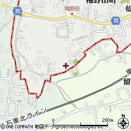 宮城県塩竈市袖野田町16周辺の地図