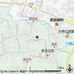 山形県東村山郡山辺町大寺424周辺の地図