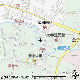 山形県東村山郡山辺町大寺390周辺の地図