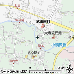 山形県東村山郡山辺町大寺390-5周辺の地図