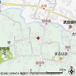 山形県東村山郡山辺町大寺447周辺の地図