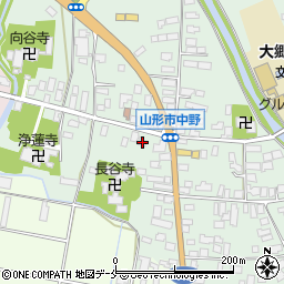 山形県山形市中野102周辺の地図