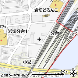 日本リーテック株式会社　東北支店周辺の地図