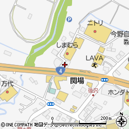 牛角仙台松森店周辺の地図