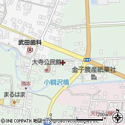 山形県東村山郡山辺町大寺836-1周辺の地図