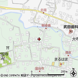 山形県東村山郡山辺町大寺441周辺の地図