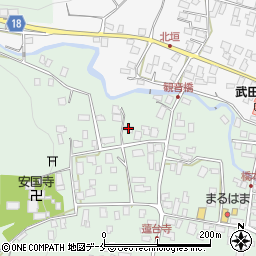 山形県東村山郡山辺町大寺444周辺の地図