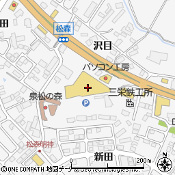 東京インテリア家具仙台泉店周辺の地図