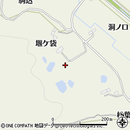 宮城県仙台市青葉区芋沢堰ケ袋周辺の地図