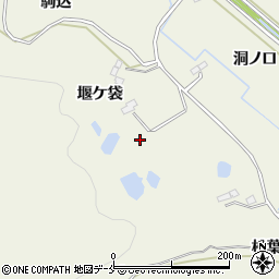 宮城県仙台市青葉区芋沢（堰ケ袋）周辺の地図