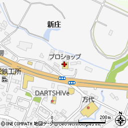 プロショップ仙台周辺の地図