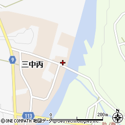 山形県西村山郡朝日町三中丙19周辺の地図