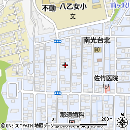 宮城県仙台市泉区南光台5丁目24周辺の地図