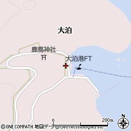 宮城県石巻市田代浜大泊15-2周辺の地図