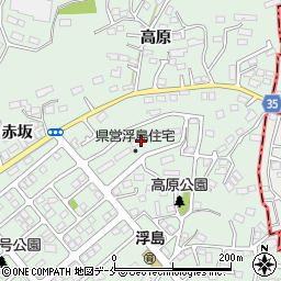 県営多賀城浮島住宅２号棟周辺の地図