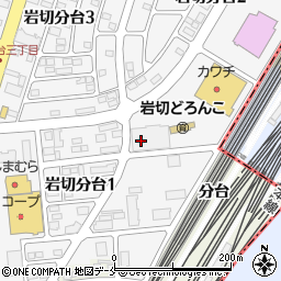 フランスベッド株式会社　仙台サービスセンター周辺の地図