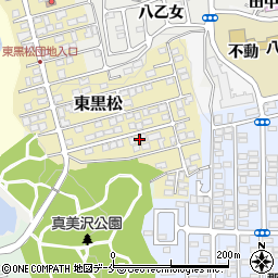 宮城県仙台市泉区東黒松5-13周辺の地図