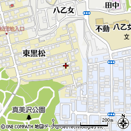 宮城県仙台市泉区東黒松5-18周辺の地図