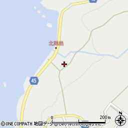新潟県佐渡市北鵜島502周辺の地図