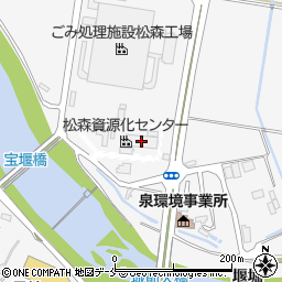 仙台市役所　環境局・廃棄物事業部ペット斎場周辺の地図