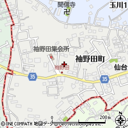 宮城県塩竈市袖野田町26周辺の地図