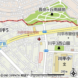 養老乃瀧川平店周辺の地図