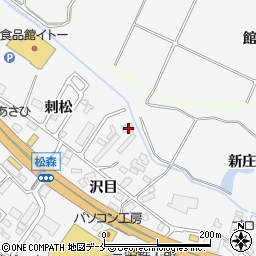 宮城県仙台市泉区松森刺松56周辺の地図