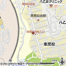 宮城県仙台市泉区東黒松24-2周辺の地図