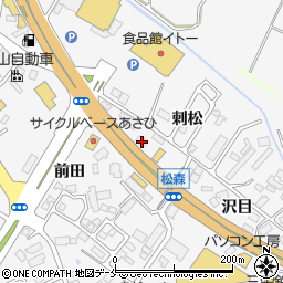 宮城県仙台市泉区松森中道78周辺の地図